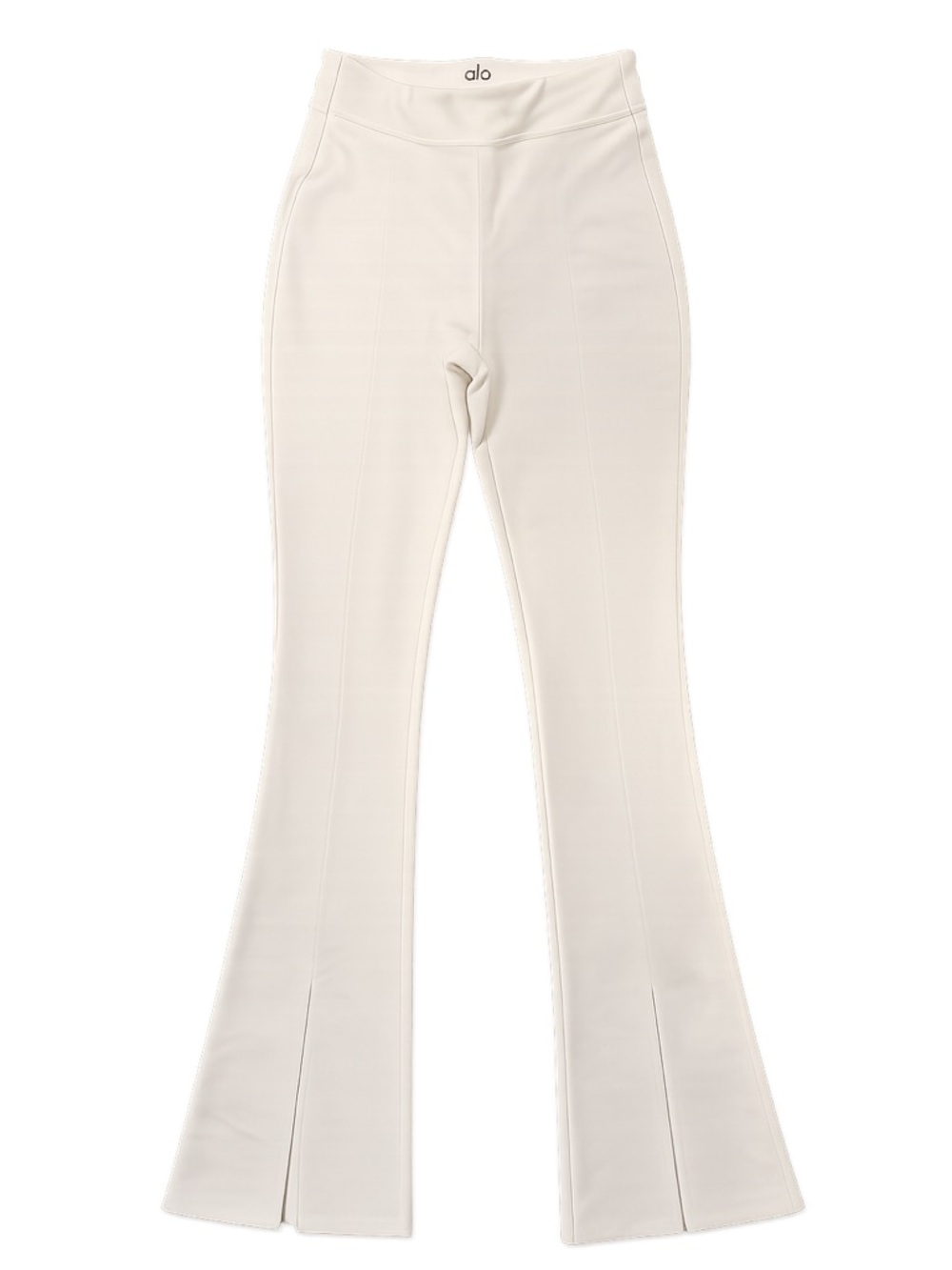 ALO Yoga Cream Flare High-Rise Pants